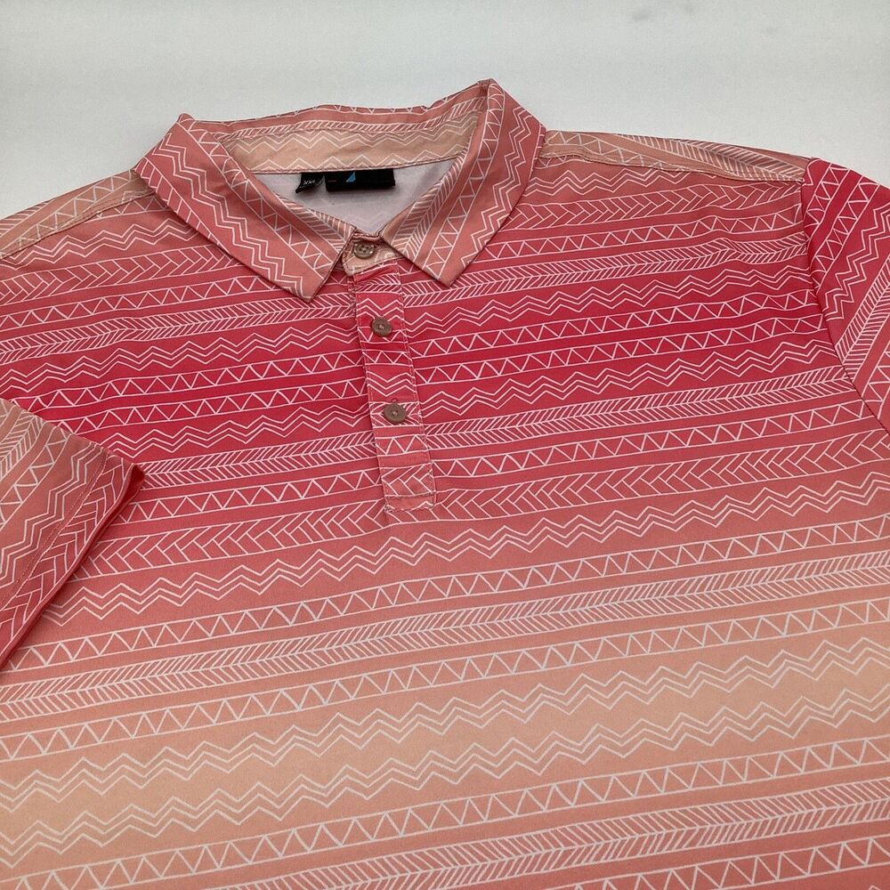 Yatta Golf Mens Short Sleeve Golf Polo‎ Size XXL